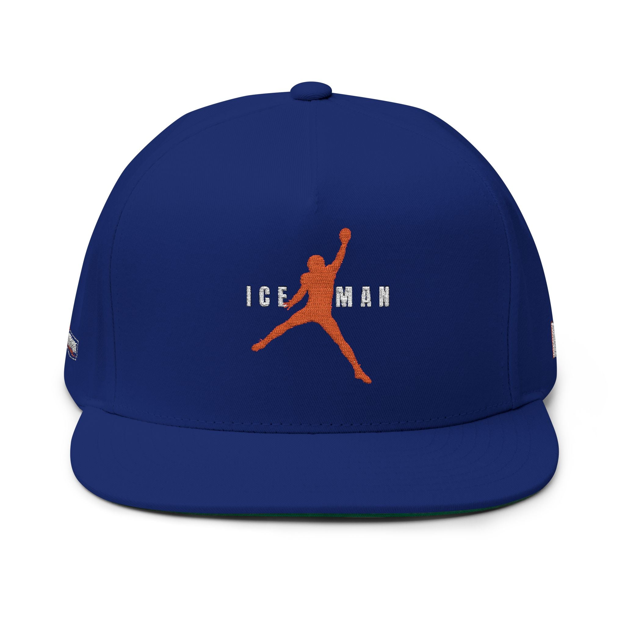 Embroidered Caleb Williams ICEMAN Football Snapback Cap — Orange Logo