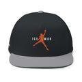 Embroidered Caleb Williams ICEMAN Football Snapback Cap — Orange Logo