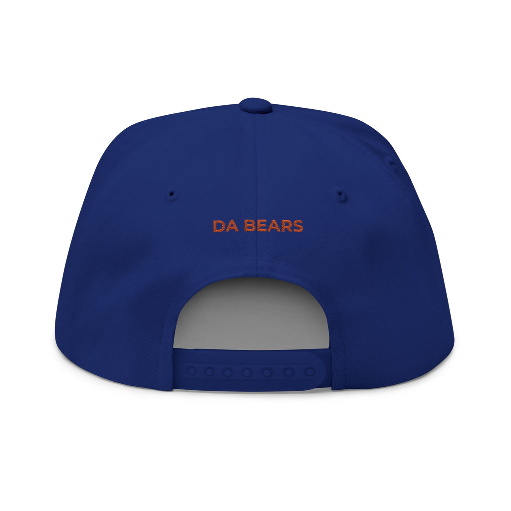 Embroidered Caleb Williams ICEMAN Football Snapback Cap — Orange Logo