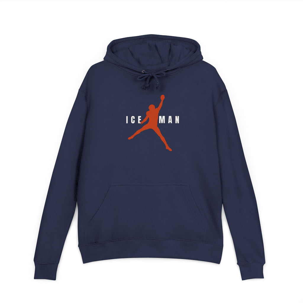 Copy of Williams ICEMAN Silhouette Hoodie — Football Logo Pullover